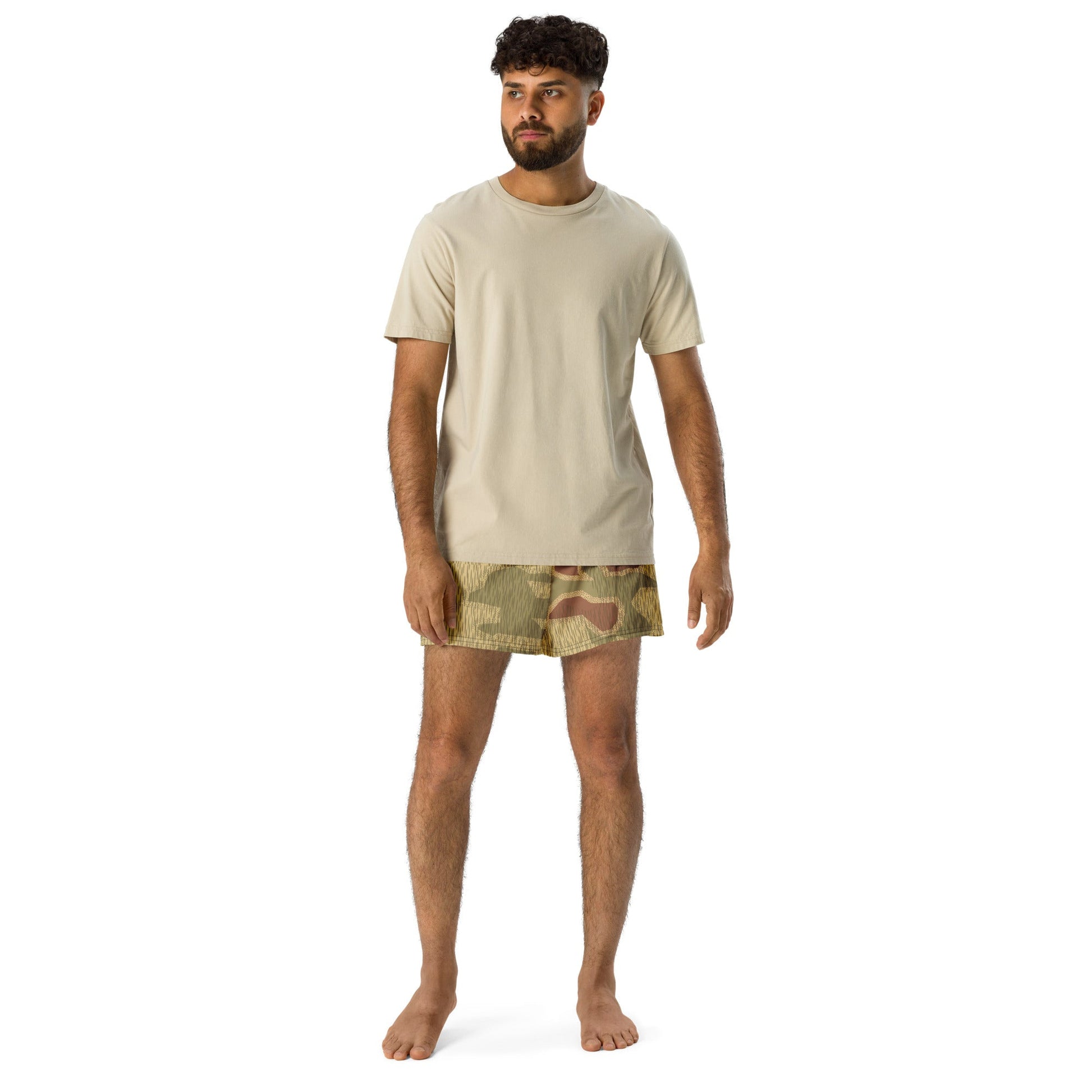 German Sumpfmuster 44 CAMO Unisex Athletic Shorts