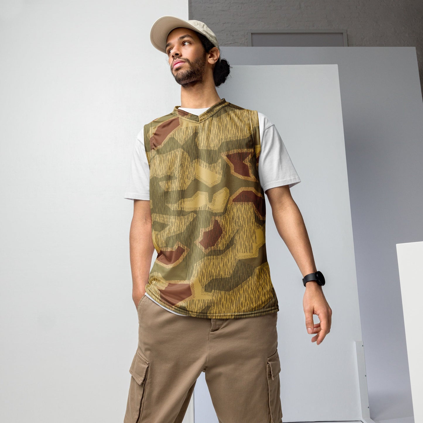 German Sumpfmuster 44 CAMO unisex basketball jersey - 2XS - Basketball Jerseys