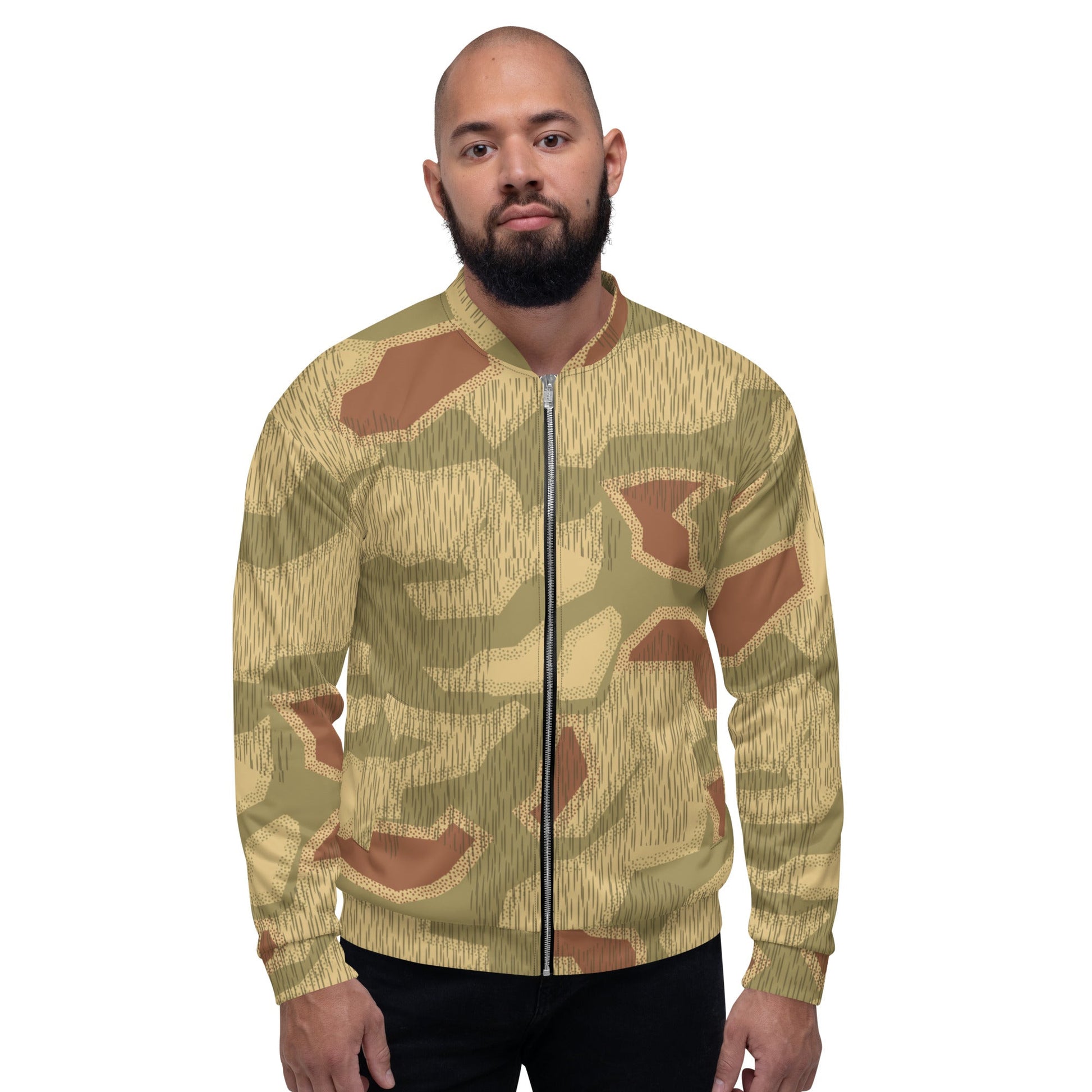 German Sumpfmuster 44 CAMO Unisex Bomber Jacket - Jackets