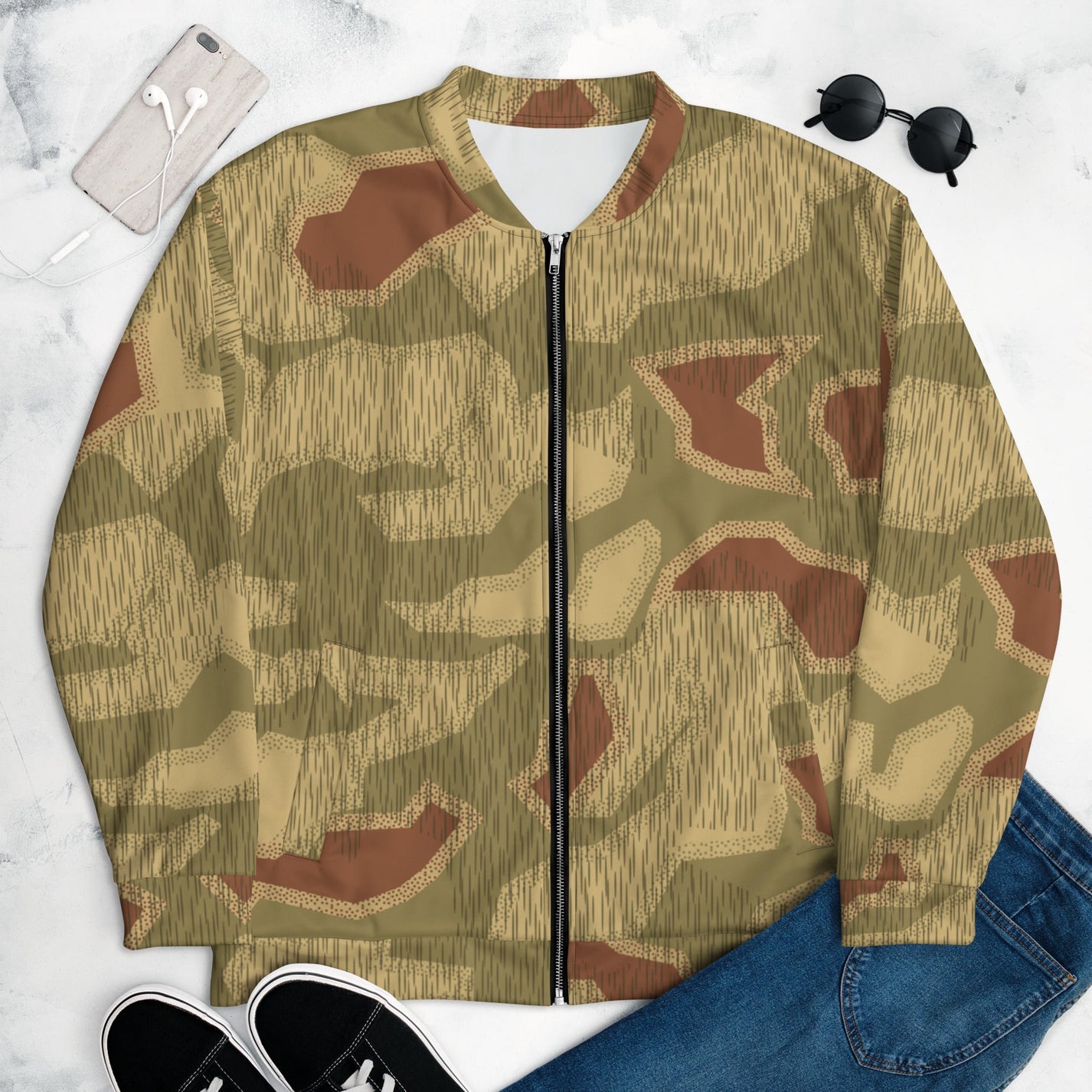CAMO HQ - German Sumpfmuster 44 CAMO Unisex Bomber Jacket - Worldwide ...
