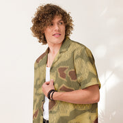 Sumpfmuster 44 CAMO Unisex Short-Sleeve Button Shirt - Button-Up