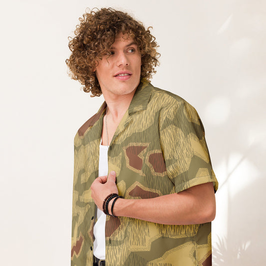German Sumpfmuster 44 CAMO Unisex button shirt - Button Shirts