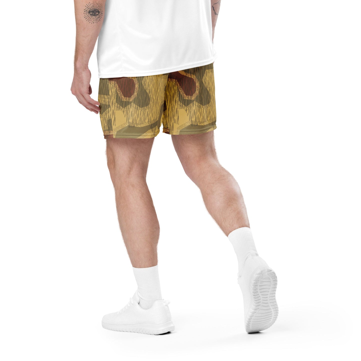 German Sumpfmuster 44 CAMO Unisex mesh shorts - Mesh Shorts