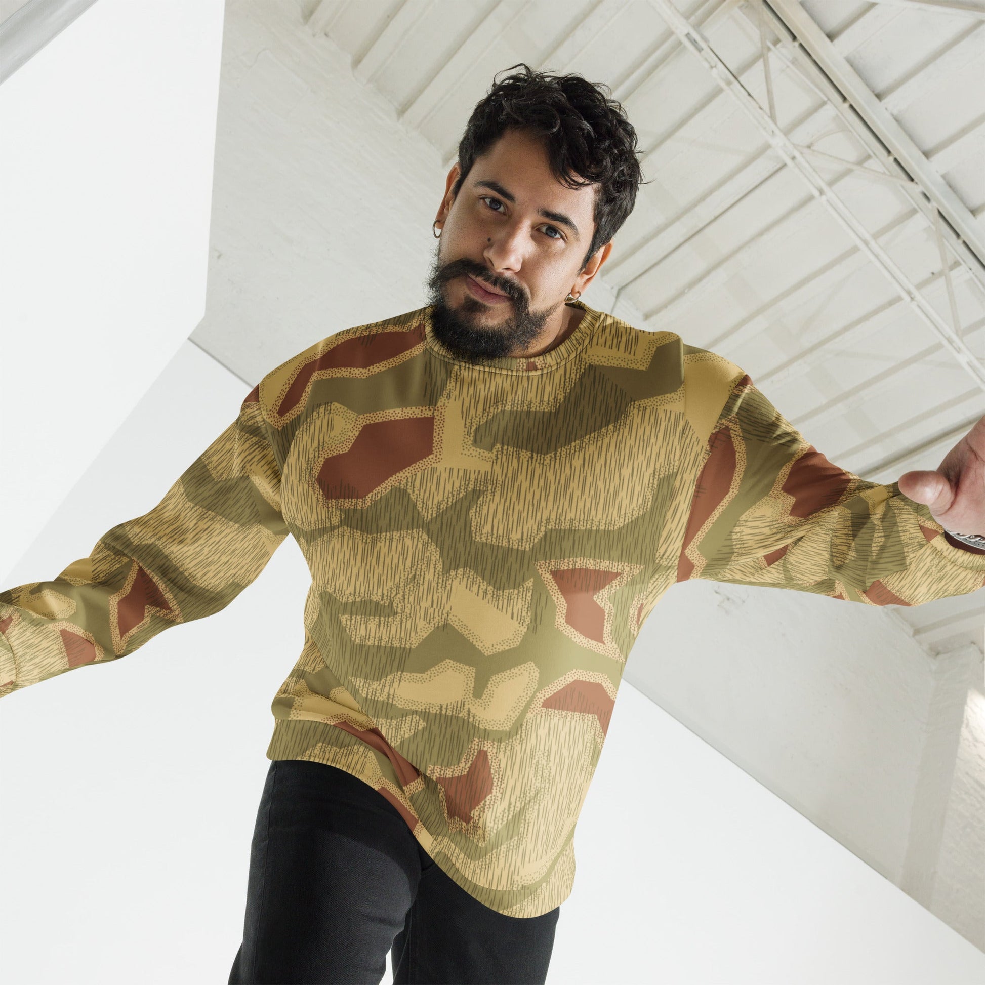 German Sumpfmuster 44 CAMO Unisex Sweatshirt - Sweatshirts