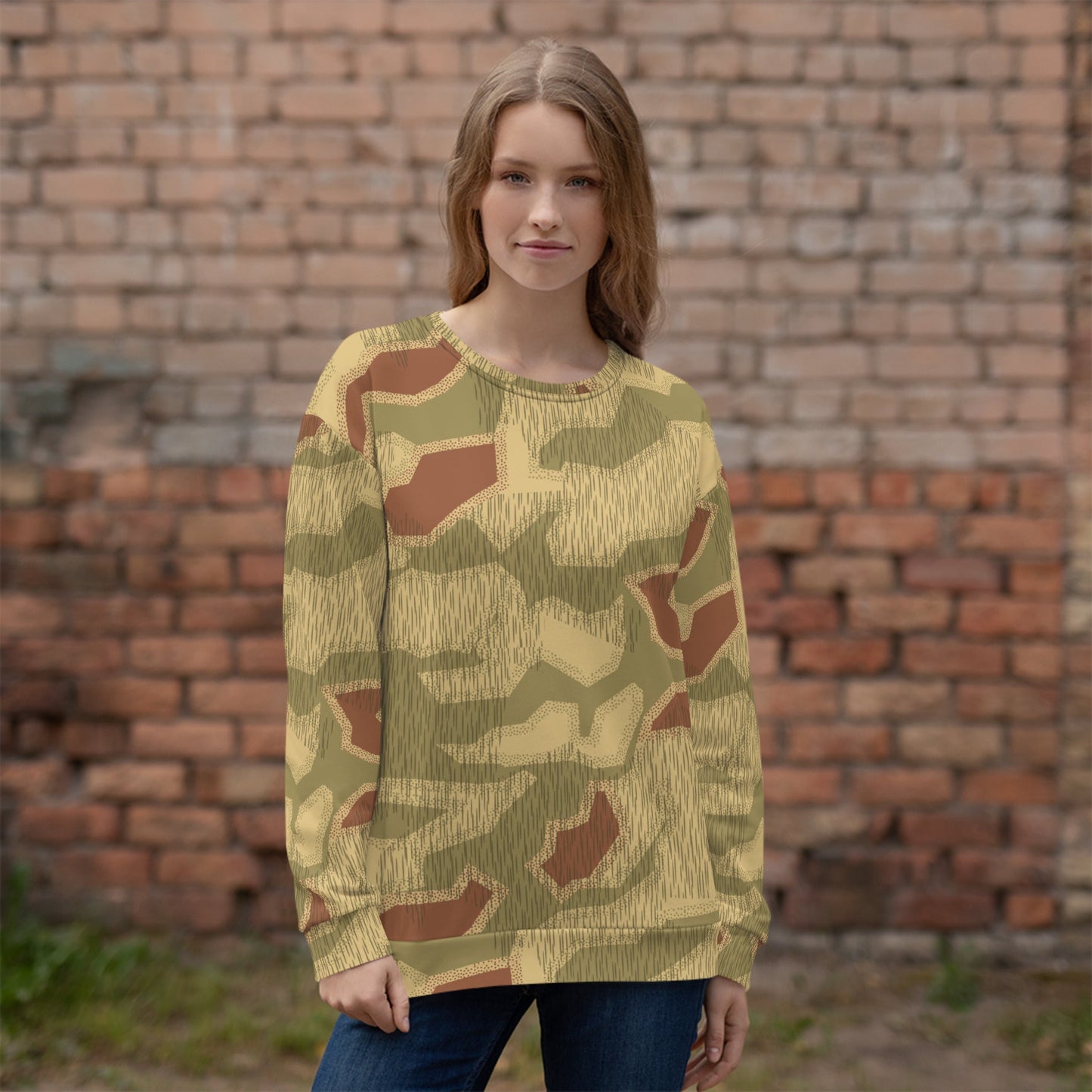 German Sumpfmuster 44 CAMO Unisex Sweatshirt - Sweatshirts