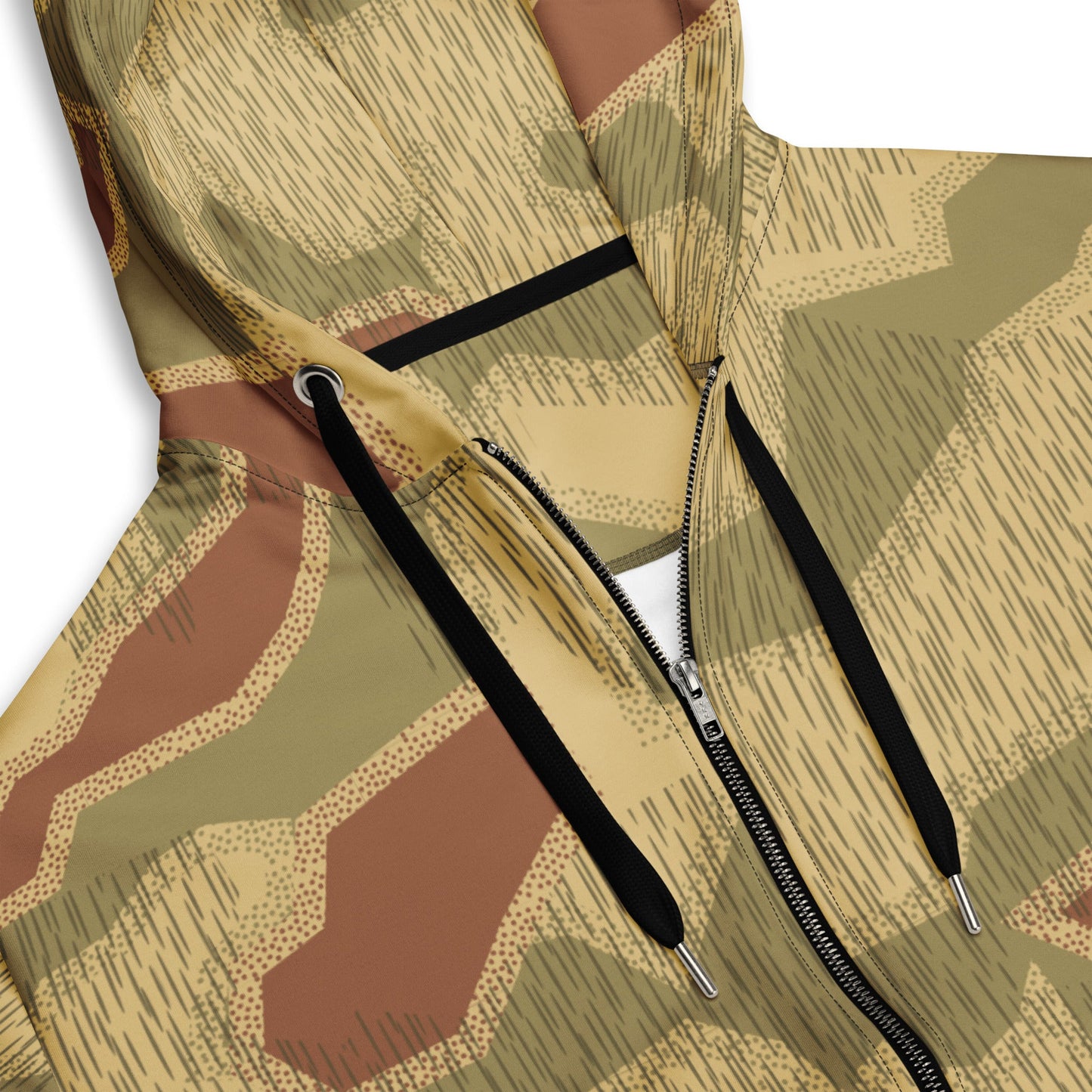 German Sumpfmuster 44 CAMO Unisex zip hoodie - Zip Hoodies