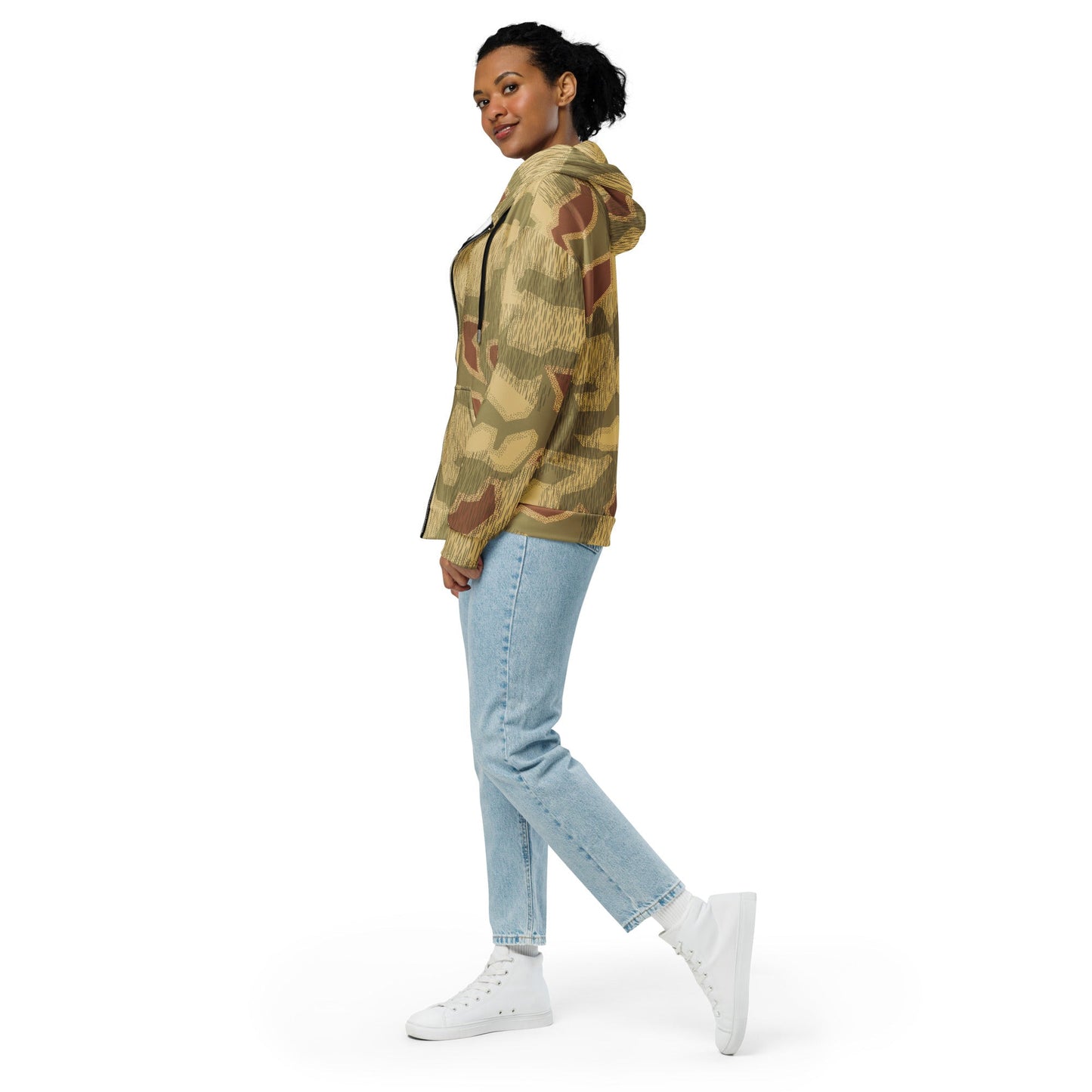 German Sumpfmuster 44 CAMO Unisex zip hoodie - Zip Hoodies