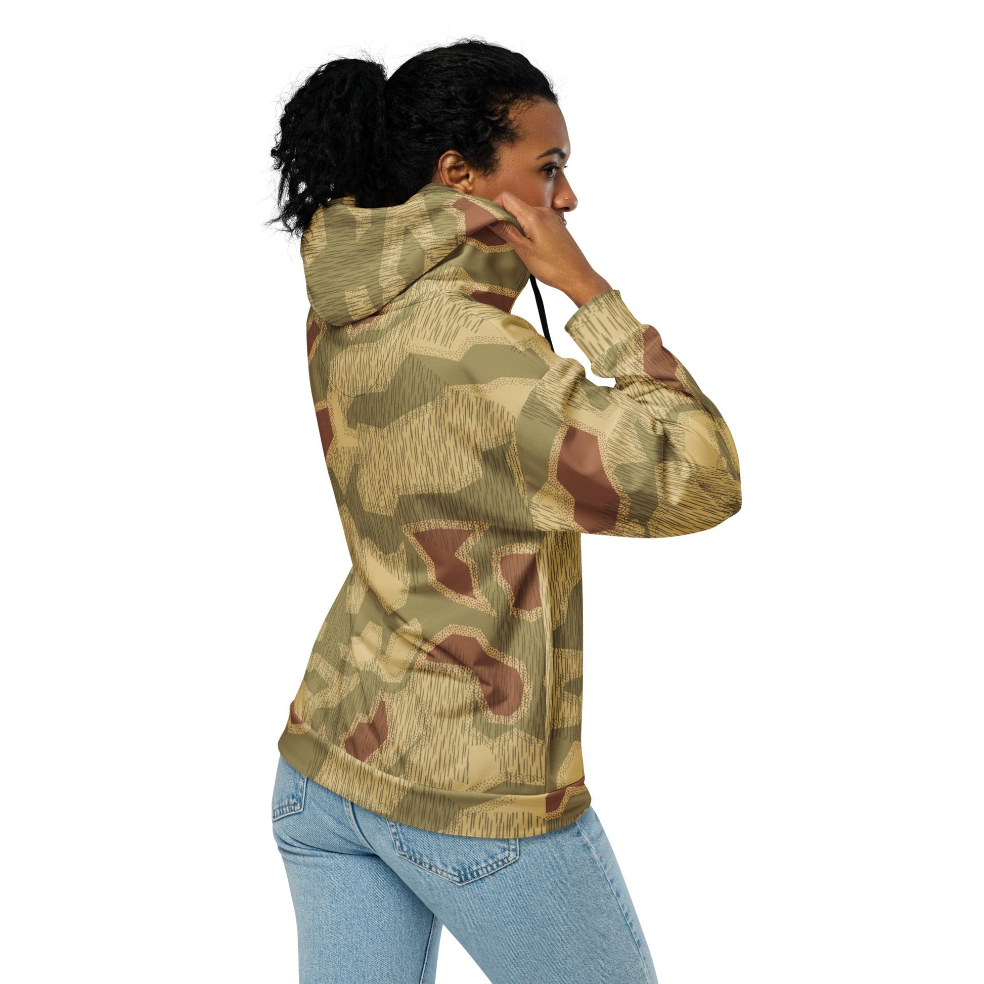 German Sumpfmuster 44 CAMO Unisex zip hoodie - Zip Hoodies