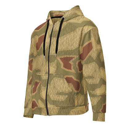 German Sumpfmuster 44 CAMO Unisex zip hoodie - Zip Hoodies