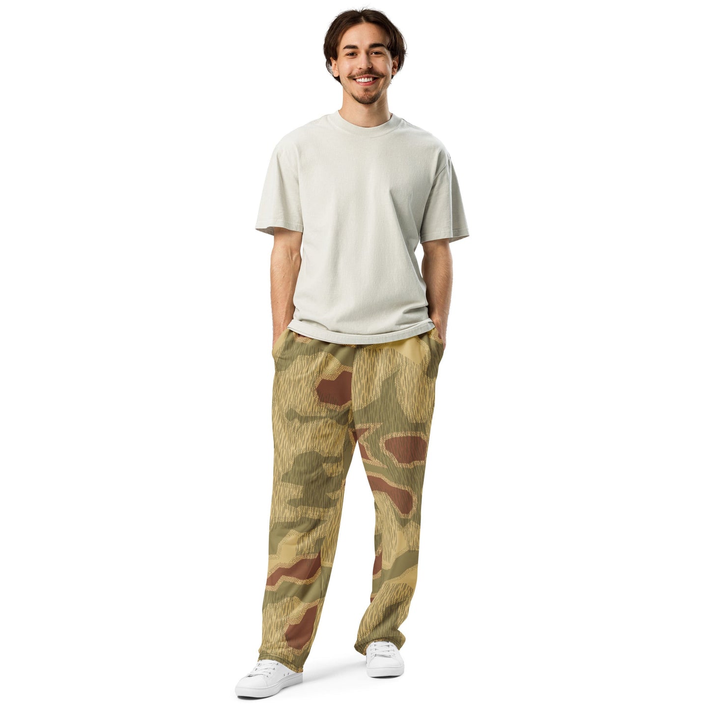 German Sumpfmuster 44 CAMO Wide-leg joggers - Joggers