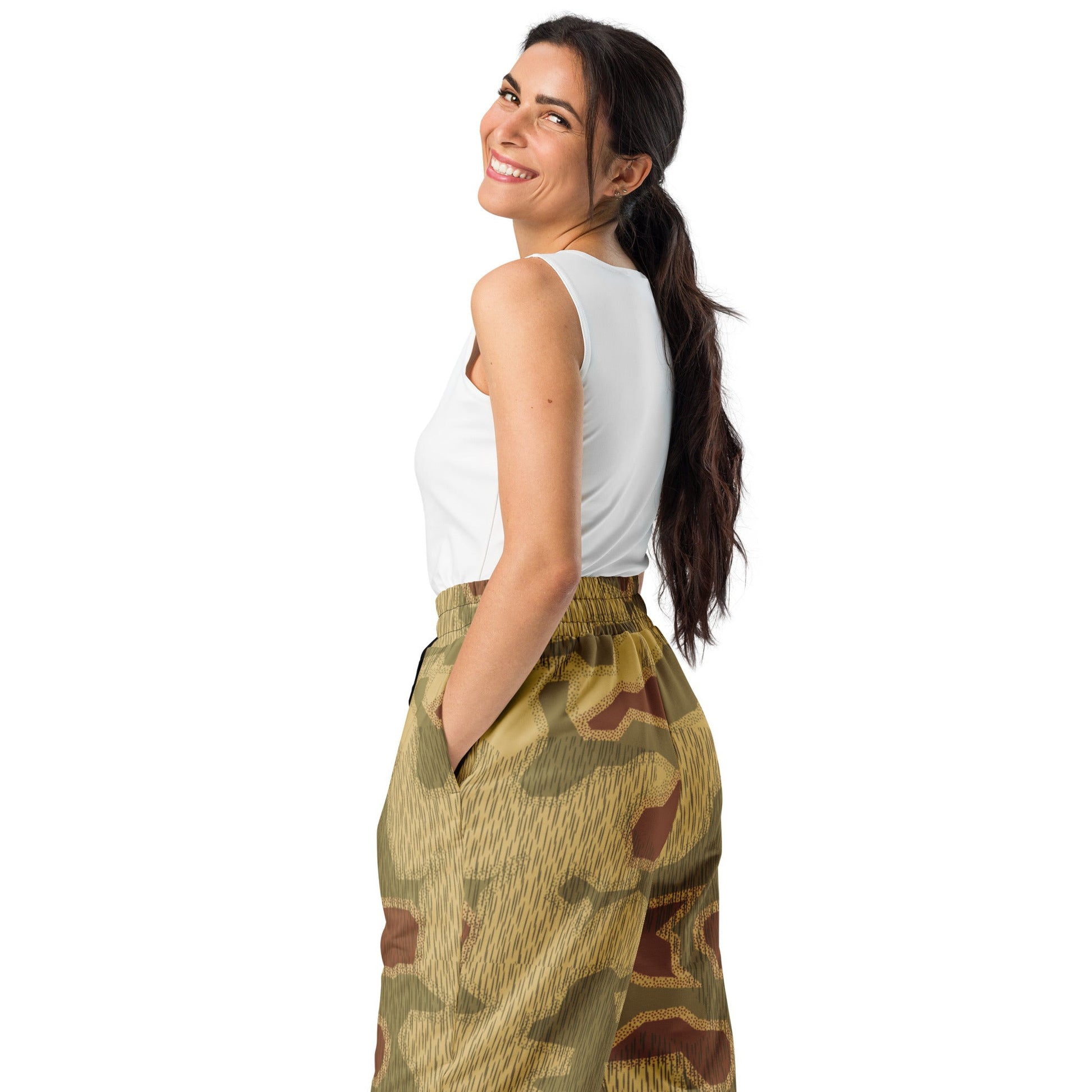 German Sumpfmuster 44 CAMO Wide-leg joggers - Joggers