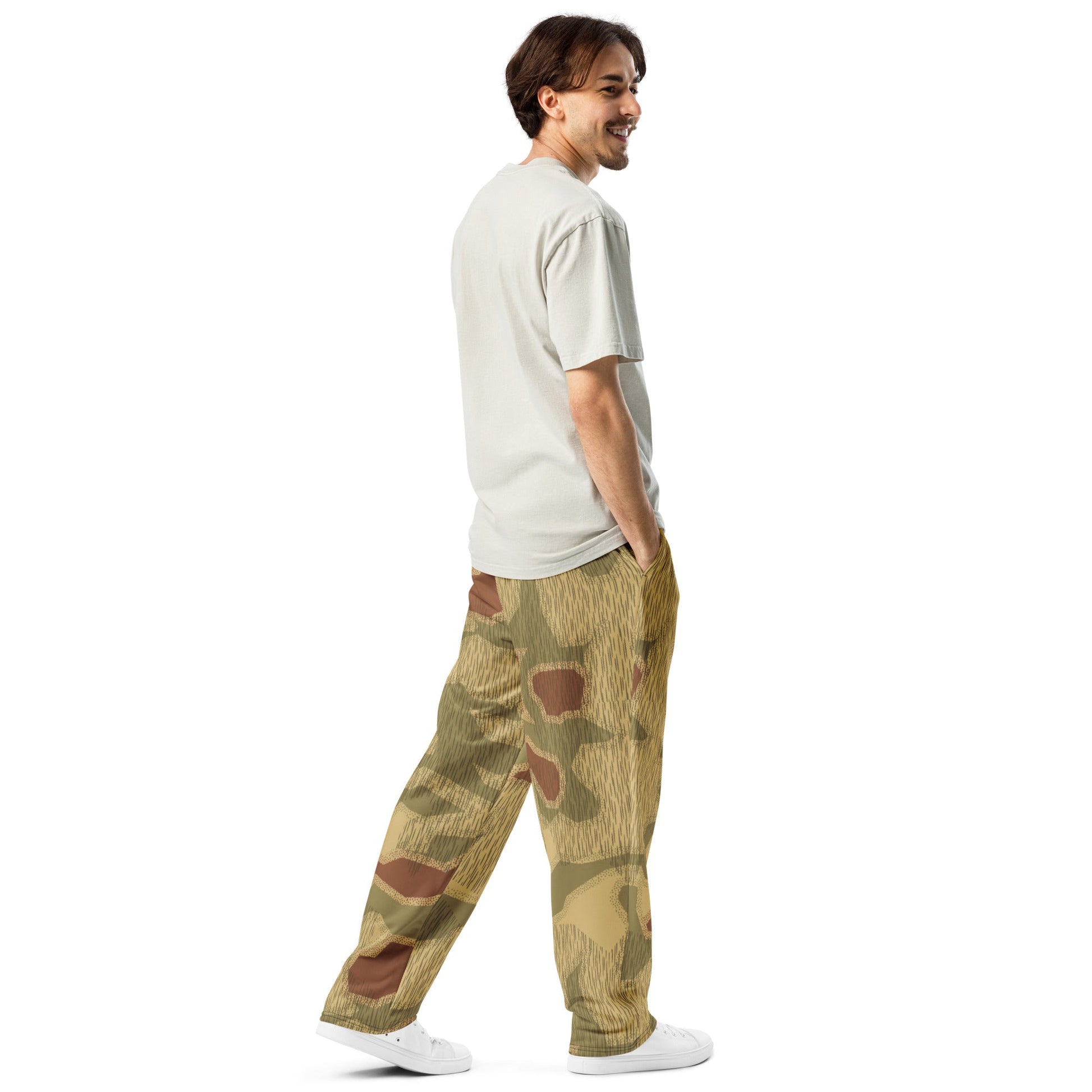 German Sumpfmuster 44 CAMO Wide-leg joggers - Joggers