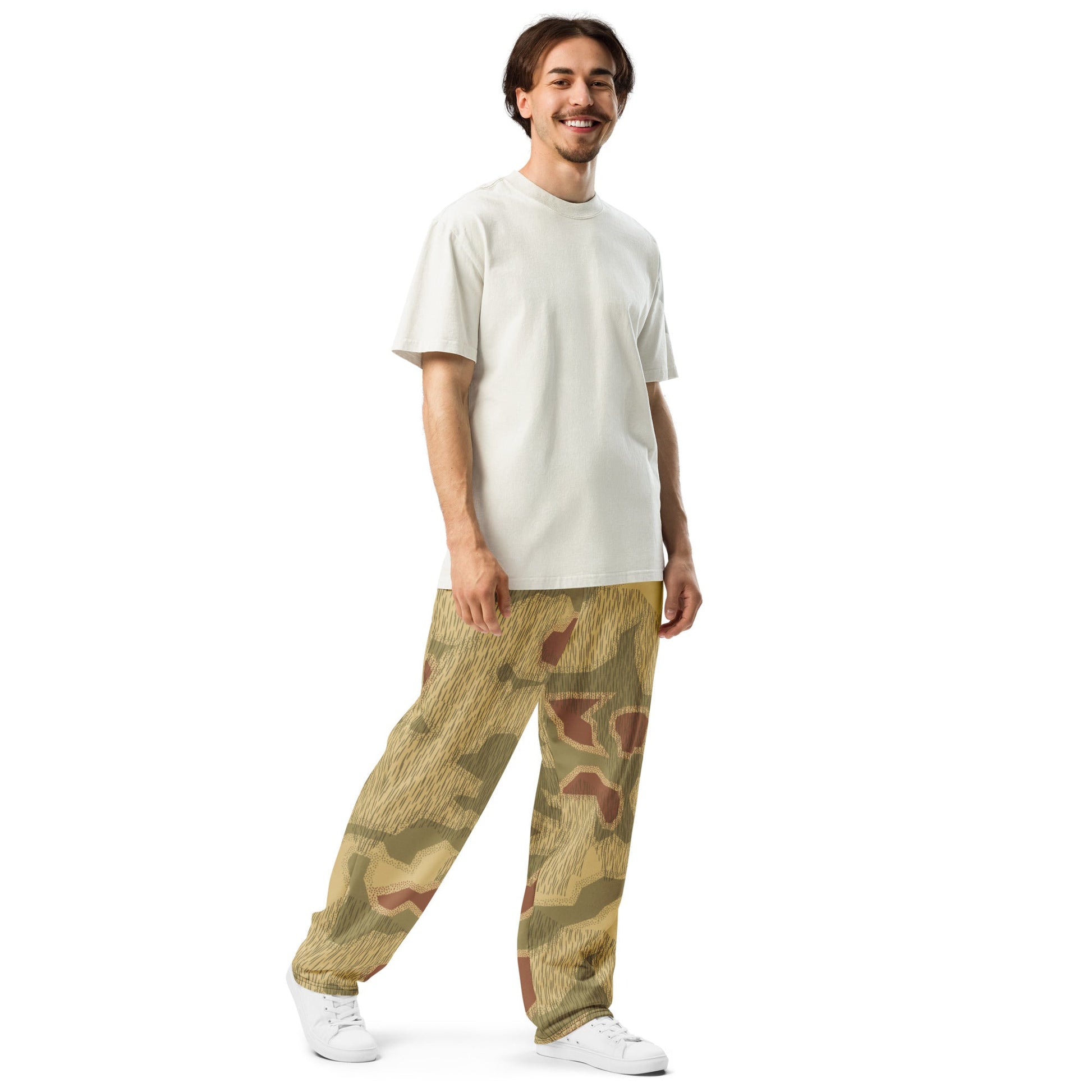 German Sumpfmuster 44 CAMO Wide-leg joggers - Joggers