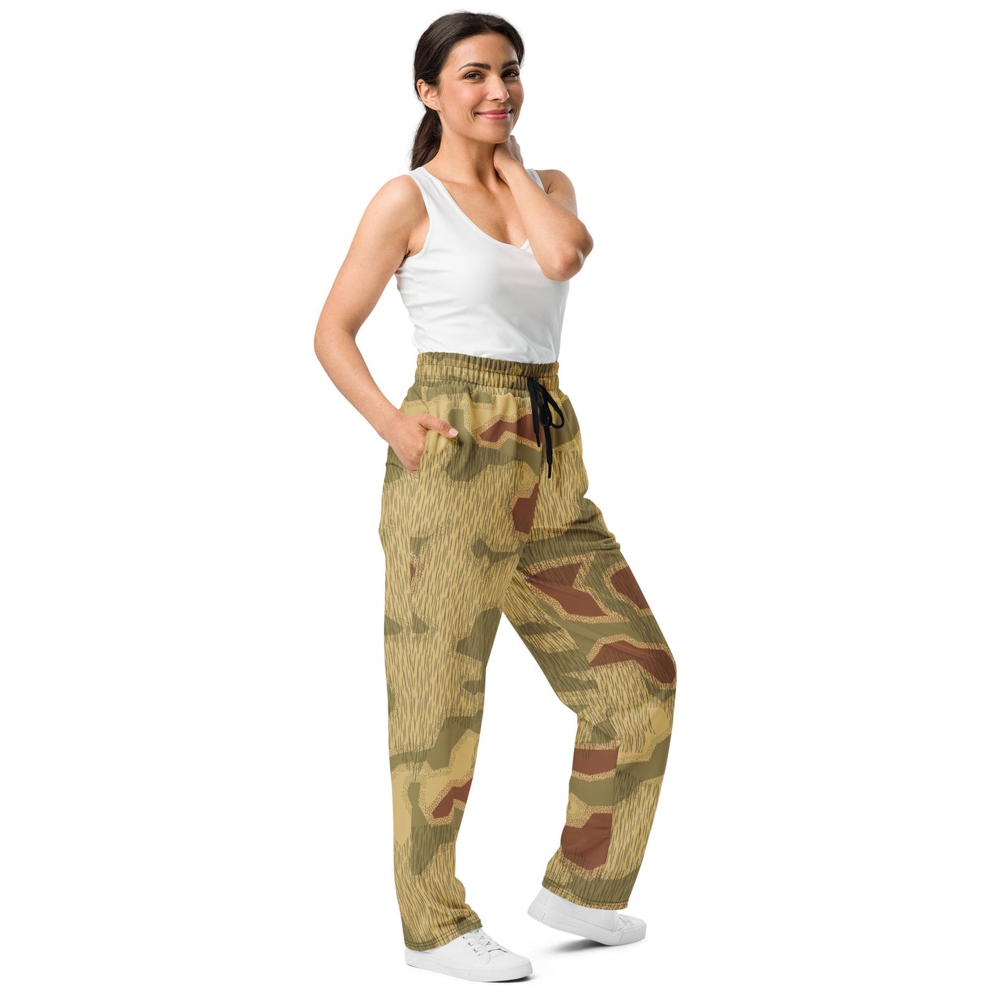 German Sumpfmuster 44 CAMO Wide-leg joggers - Joggers