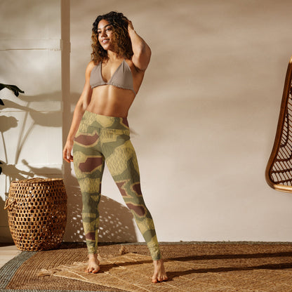 German Sumpfmuster 44 CAMO Yoga Leggings - Womens