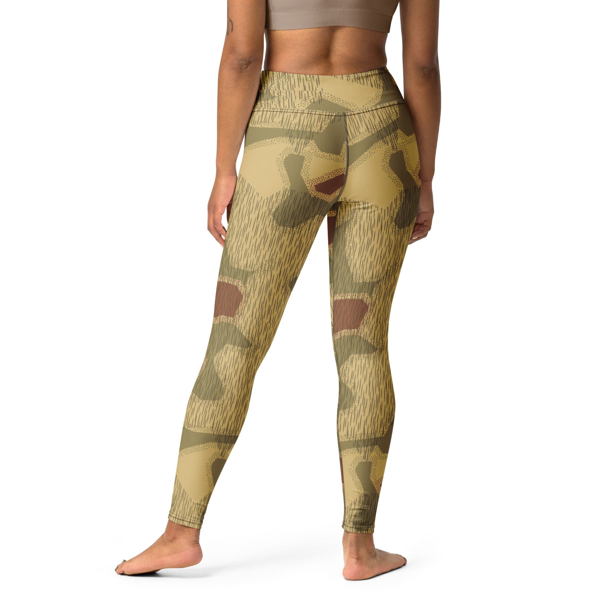 German Sumpfmuster 44 CAMO Yoga Leggings - Womens