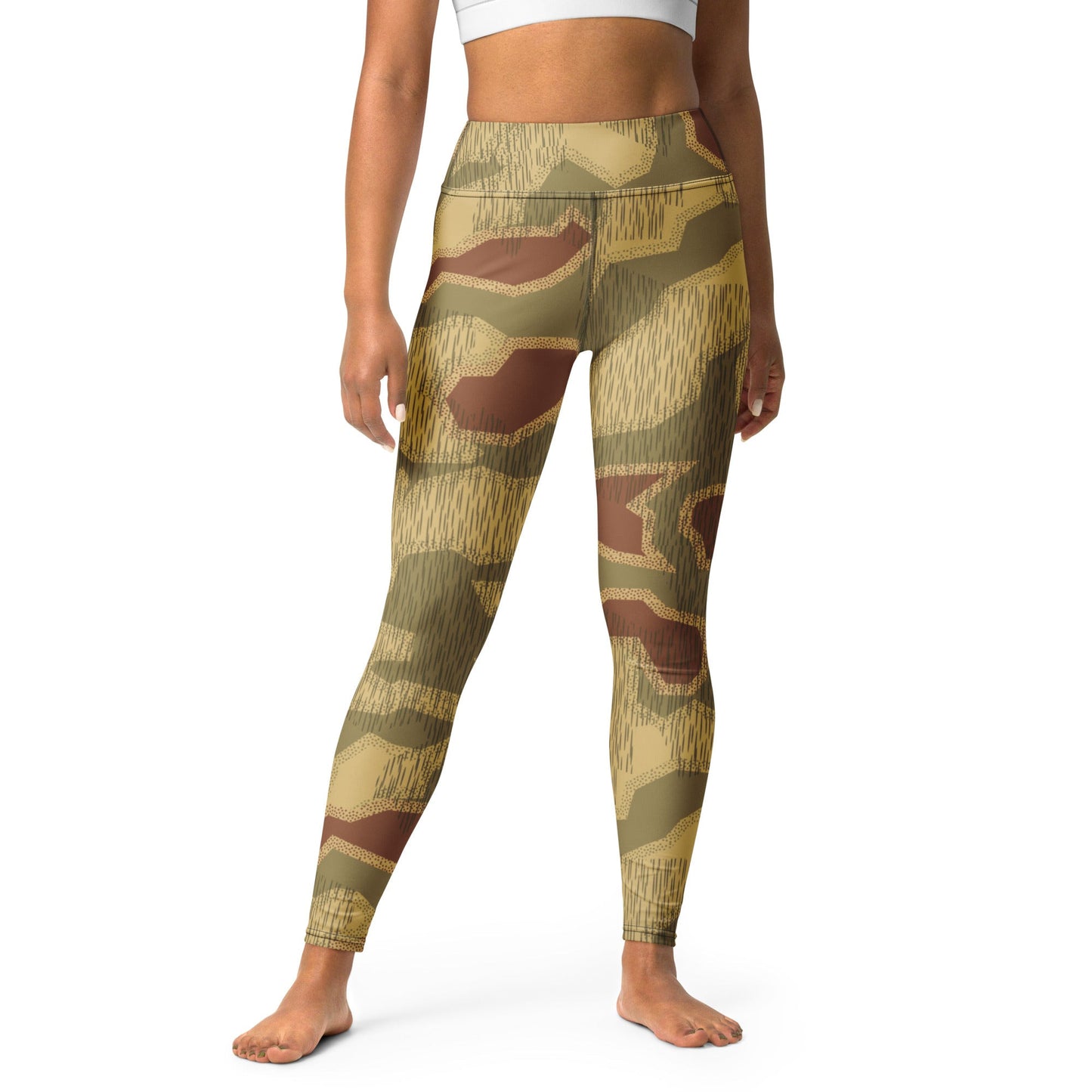 German Sumpfmuster 44 CAMO Yoga Leggings - XS - Womens