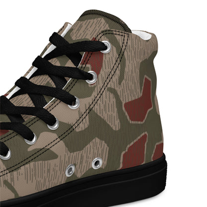 German Sumpfmuster BGS CAMO Mens high top canvas shoes High Top Canvas Shoes