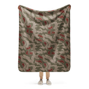 Sumpfmuster BGS CAMO Sherpa Blanket - 50″×60″
