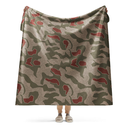 German Sumpfmuster BGS CAMO Sherpa blanket - 60″×80″ - Blankets