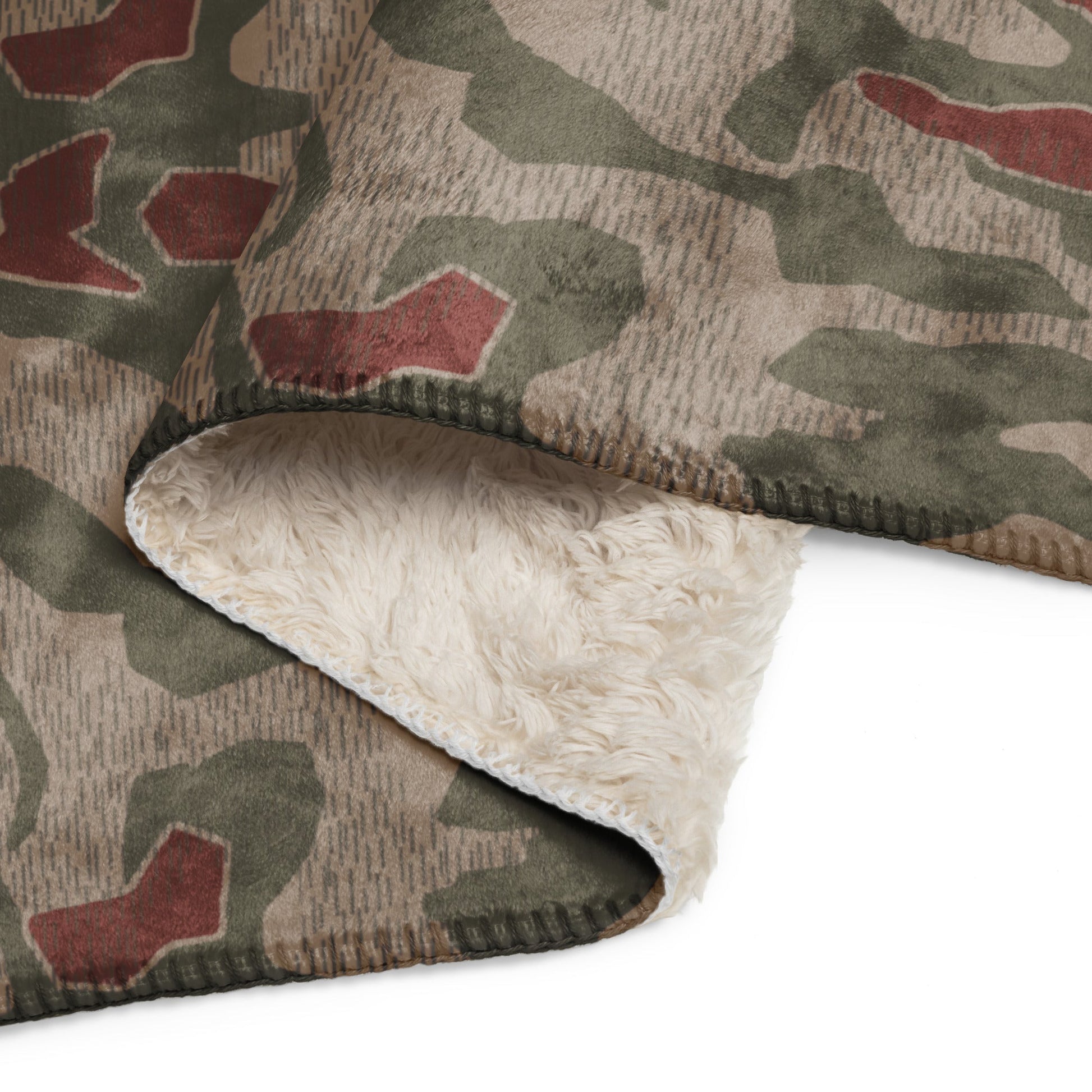 German Sumpfmuster BGS CAMO Sherpa blanket - Blankets