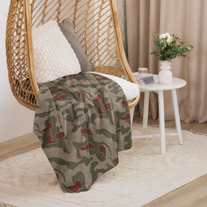 German Sumpfmuster BGS CAMO Sherpa blanket - Blankets