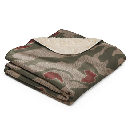 German Sumpfmuster BGS CAMO Sherpa blanket - Blankets