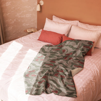 German Sumpfmuster BGS CAMO Sherpa blanket - Blankets