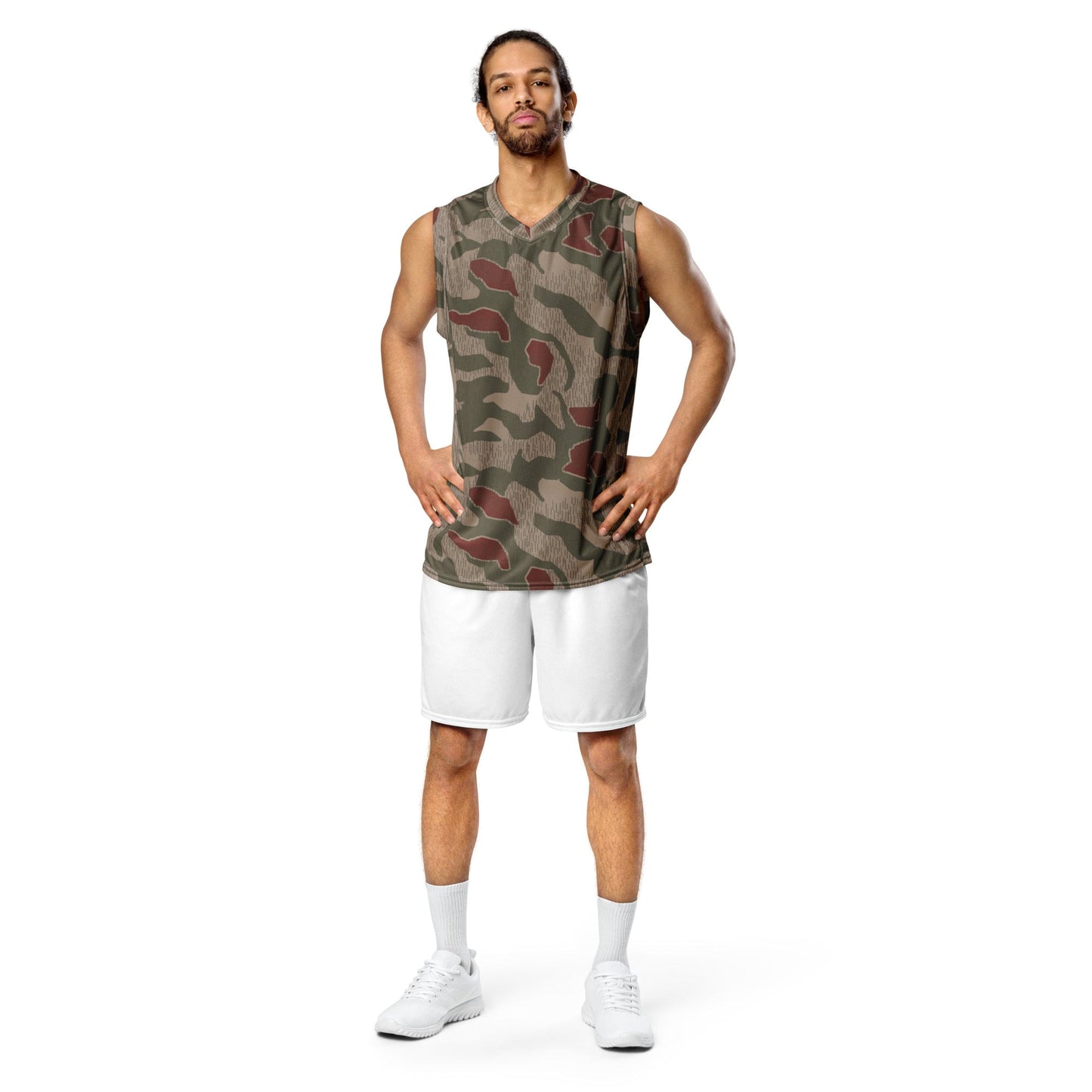 German Sumpfmuster BGS CAMO unisex basketball jersey Basketball Jerseys