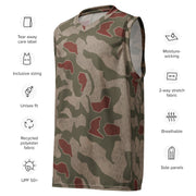 Sumpfmuster BGS CAMO Unisex Basketball Jersey