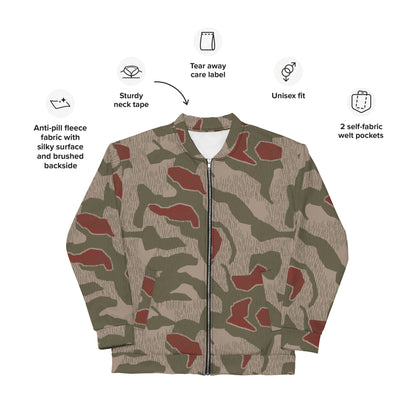 German Sumpfmuster BGS CAMO Unisex Bomber Jacket - Jackets