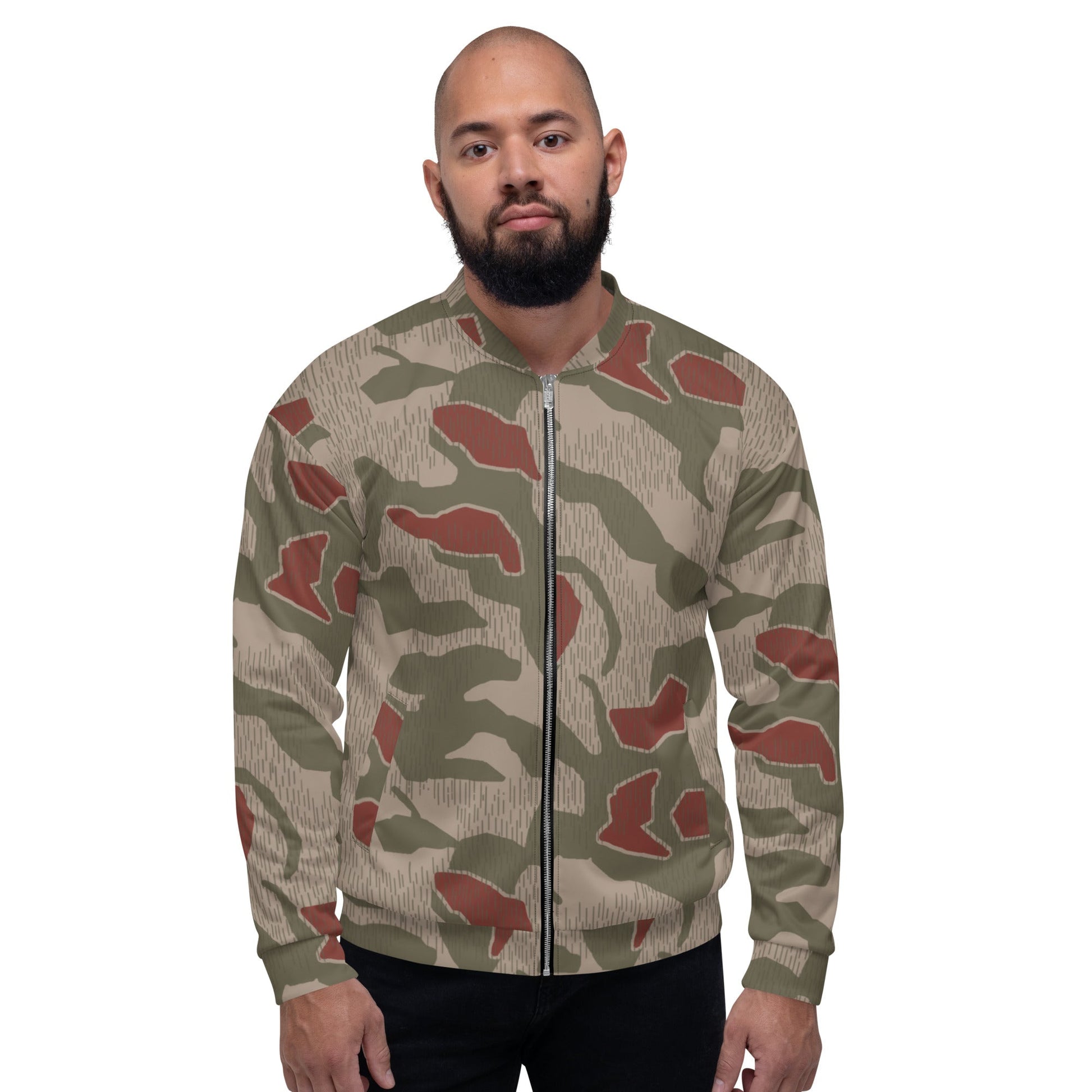 German Sumpfmuster BGS CAMO Unisex Bomber Jacket - Jackets