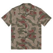 Sumpfmuster BGS CAMO Unisex Short-Sleeve Button Shirt - 2XS - Button-Up