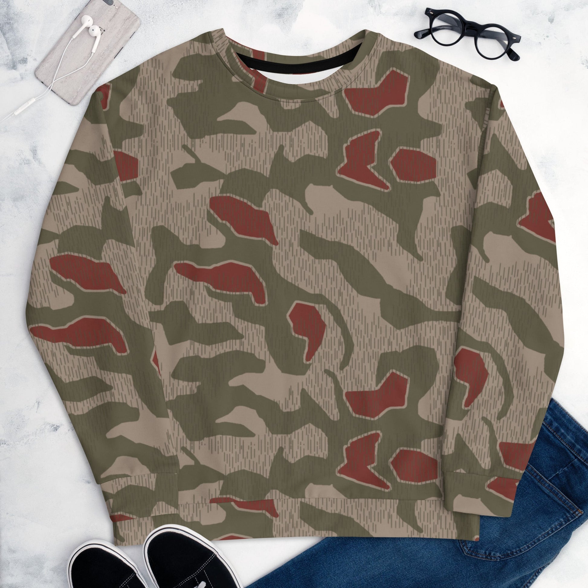 German Sumpfmuster BGS CAMO Unisex Sweatshirt Sweatshirts