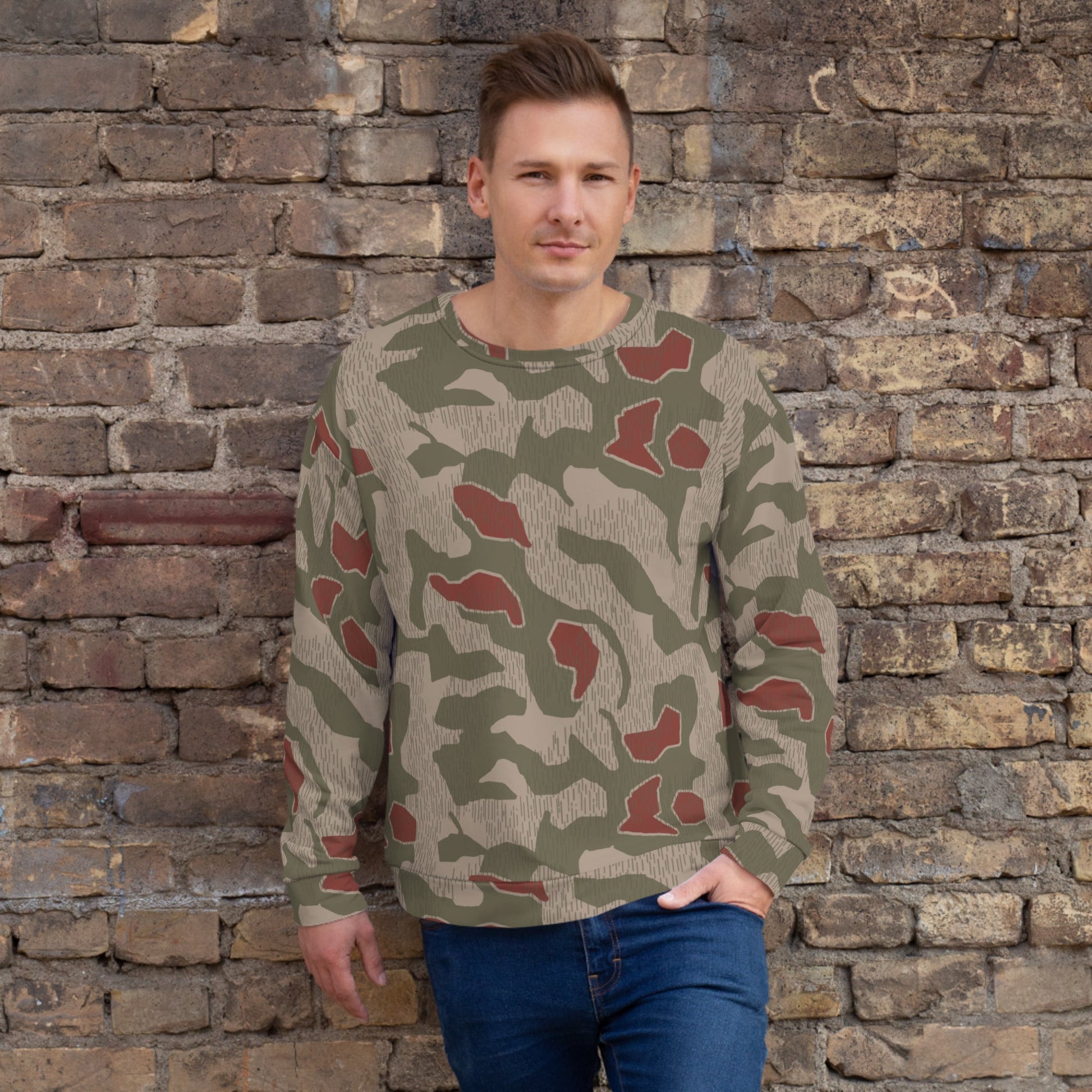 German Sumpfmuster BGS CAMO Unisex Sweatshirt XS Sweatshirts