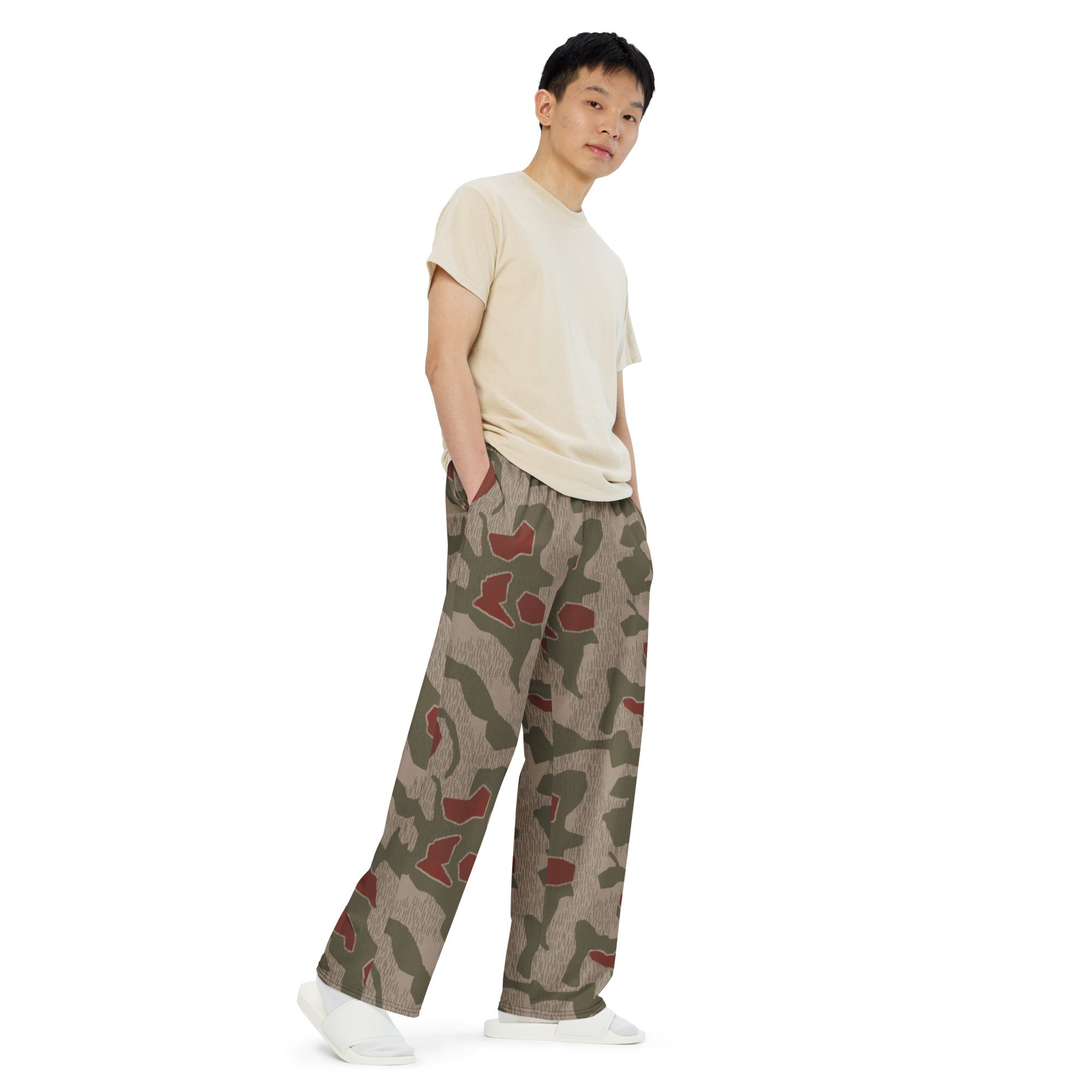 CAMO HQ - German Sumpfmuster BGS CAMO Unisex Wide-Leg Leisure
