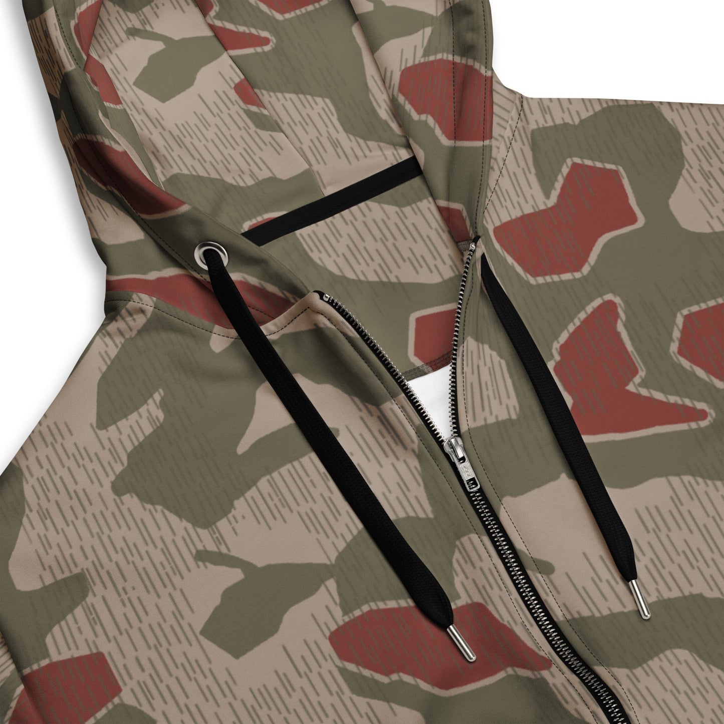 German Sumpfmuster BGS CAMO Unisex zip hoodie - Zip Hoodies