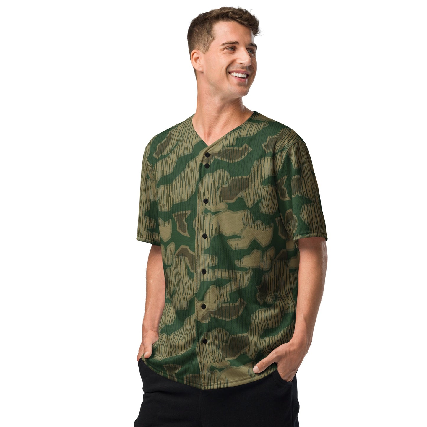 German Sumpfmuster Marsh CAMO baseball jersey - Baseball Jerseys