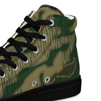 German Sumpfmuster Marsh CAMO Mens high top canvas shoes - High Top Canvas Shoes