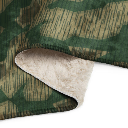 German Sumpfmuster Marsh CAMO Sherpa blanket - Blanket