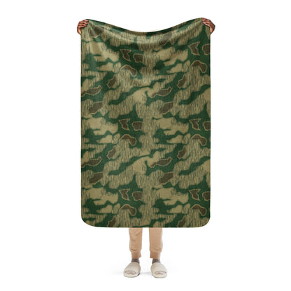 German Sumpfmuster Marsh CAMO Sherpa blanket - 37″×57″ - Blanket