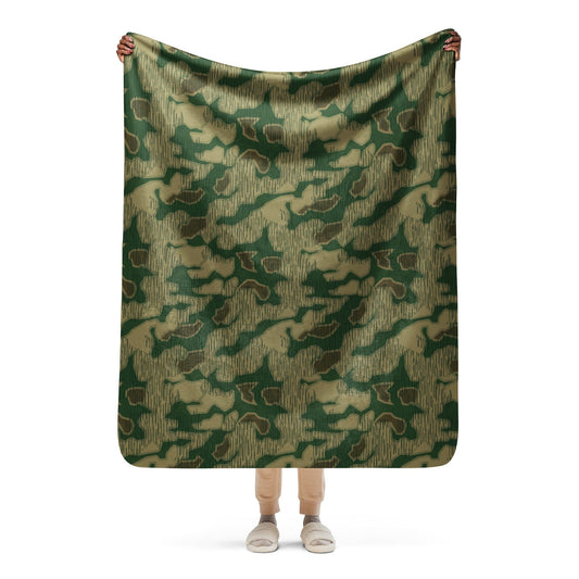 German Sumpfmuster Marsh CAMO Sherpa blanket - 50″×60″ - Blankets