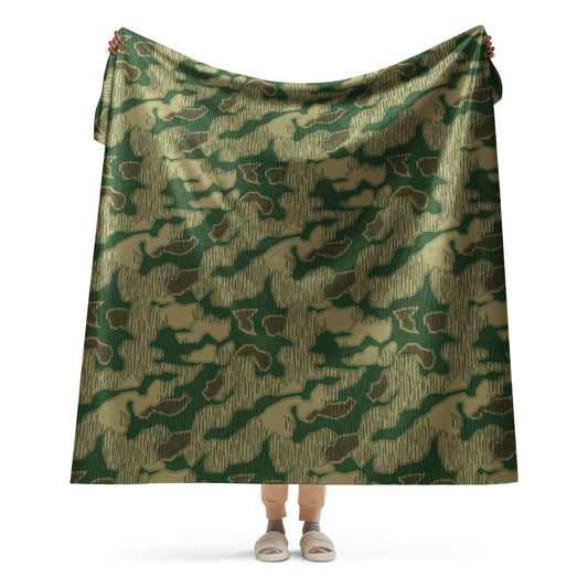 German Sumpfmuster Marsh CAMO Sherpa blanket - 60″×80″ - Blankets