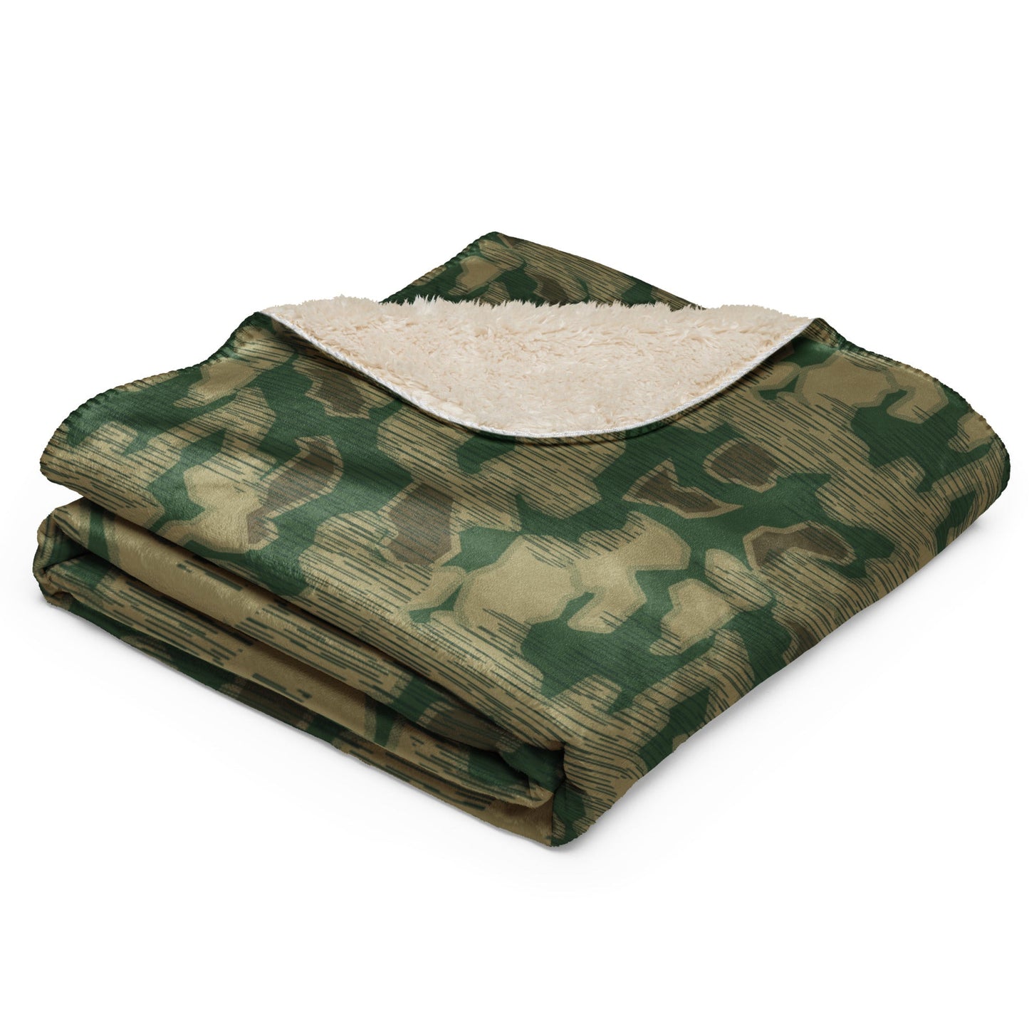 German Sumpfmuster Marsh CAMO Sherpa blanket - Blanket