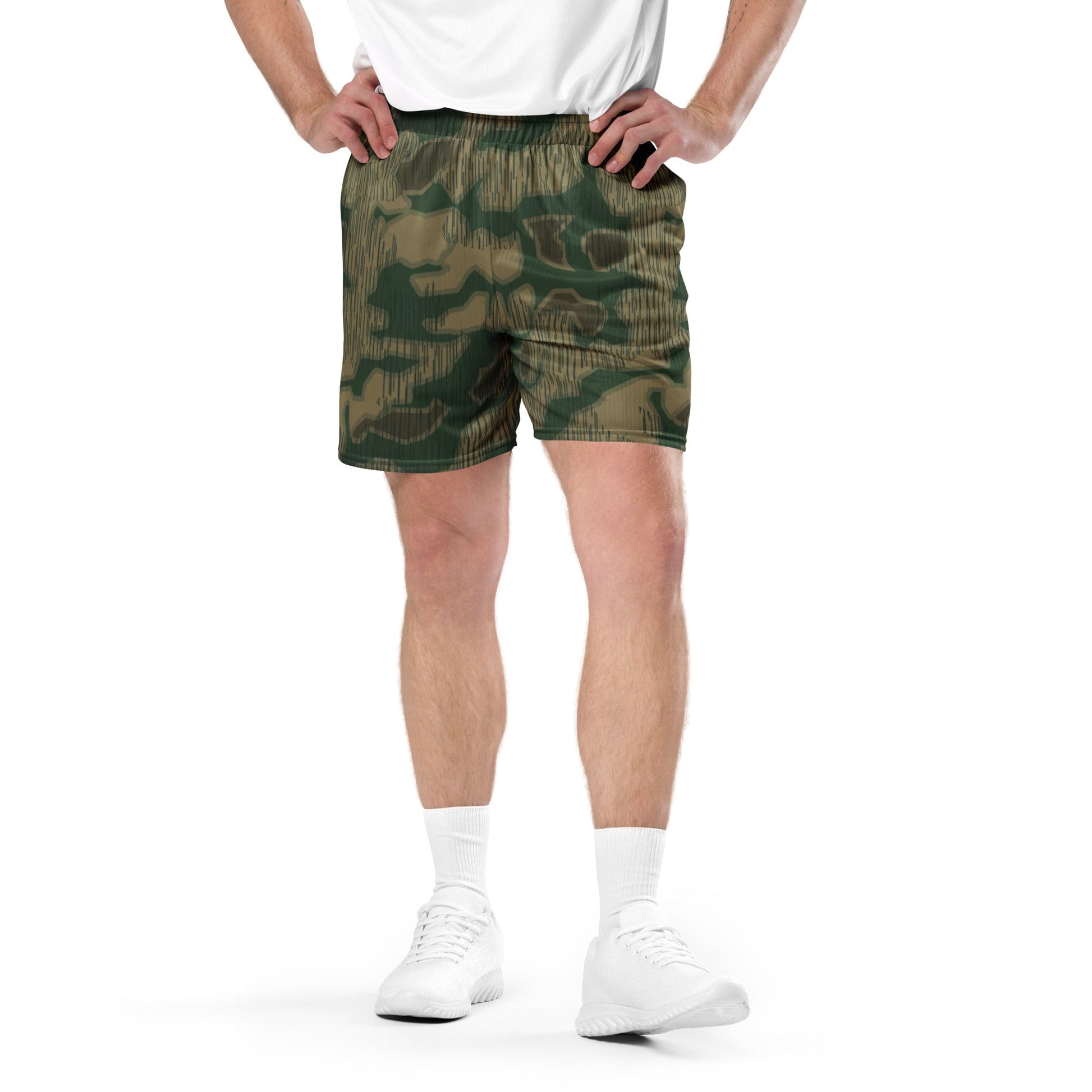 German Sumpfmuster Marsh CAMO Unisex mesh shorts Mesh Shorts