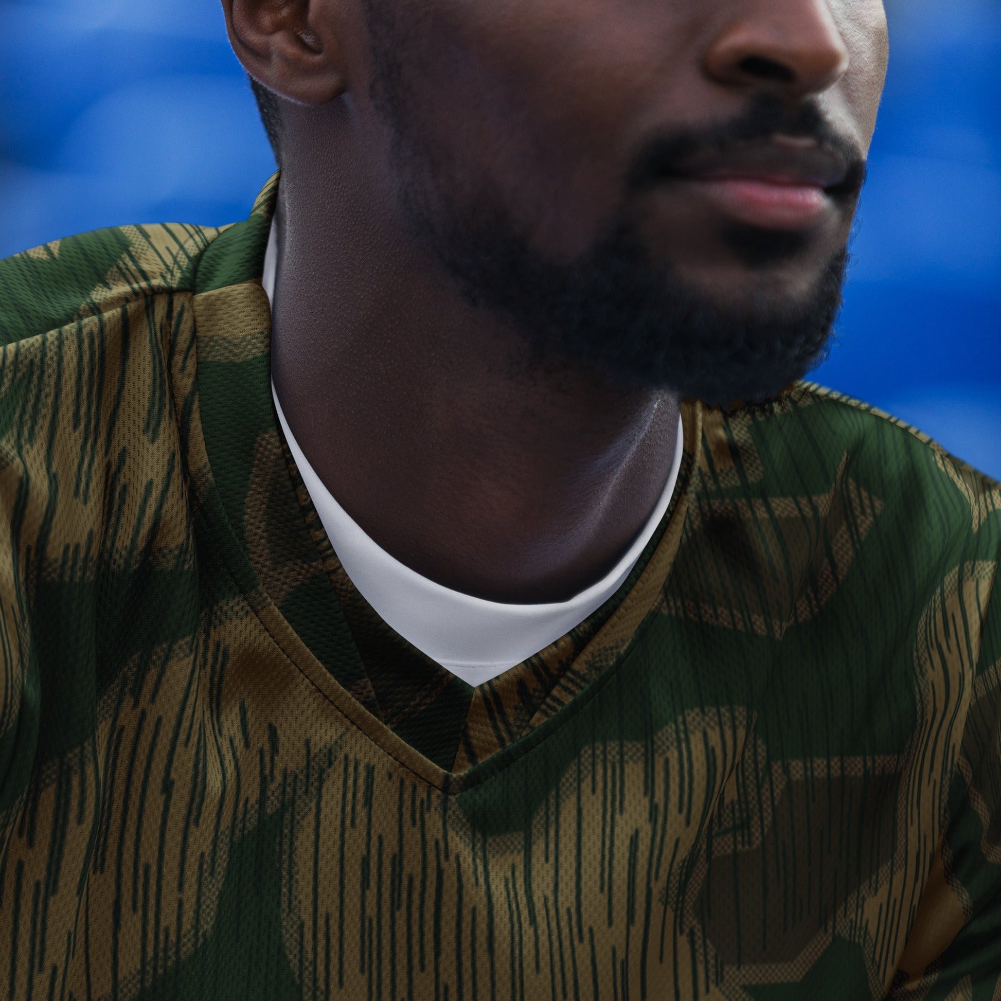 German Sumpfmuster Marsh CAMO unisex sports jersey - Sports Jerseys