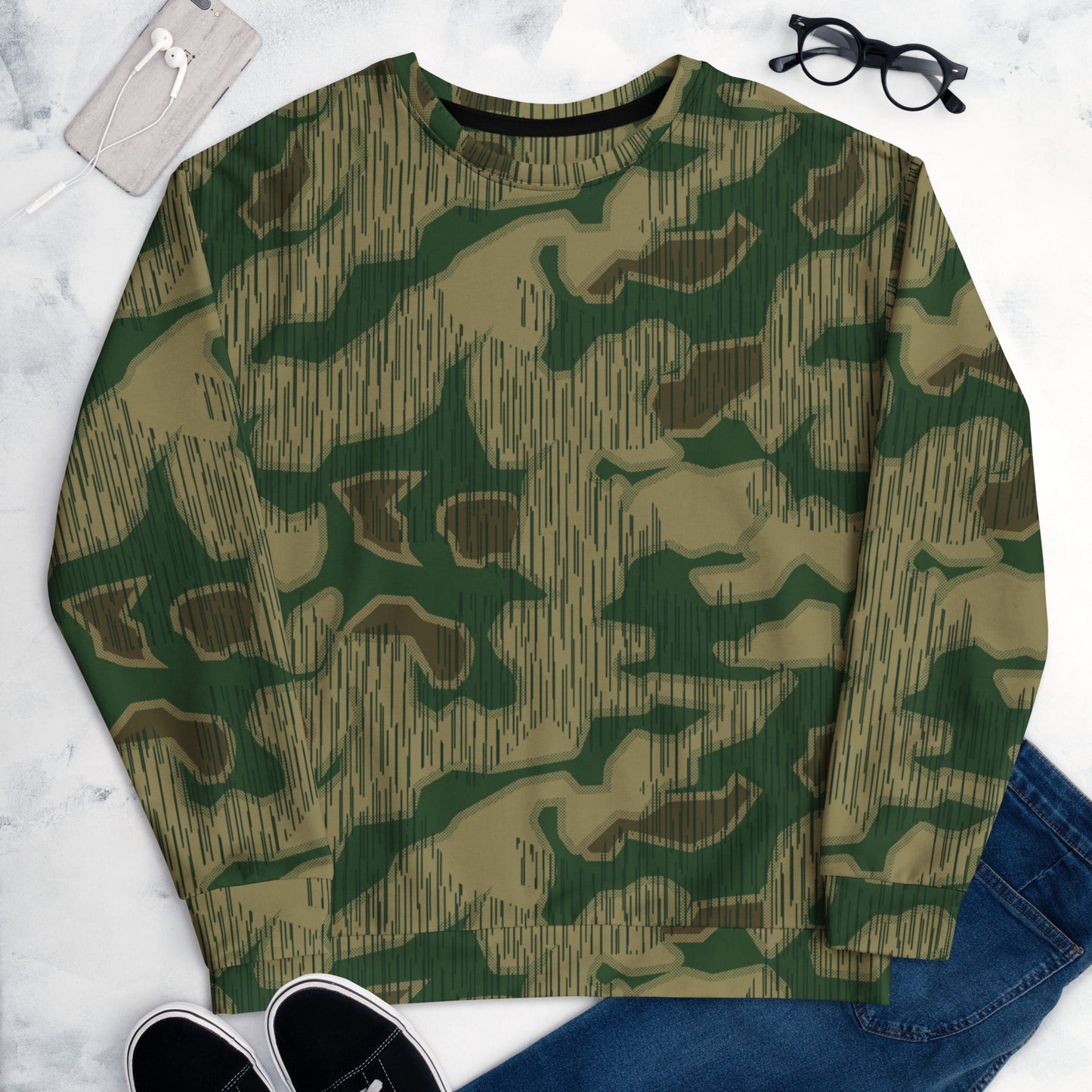 German Sumpfmuster Marsh CAMO Unisex Sweatshirt - Sweatshirts