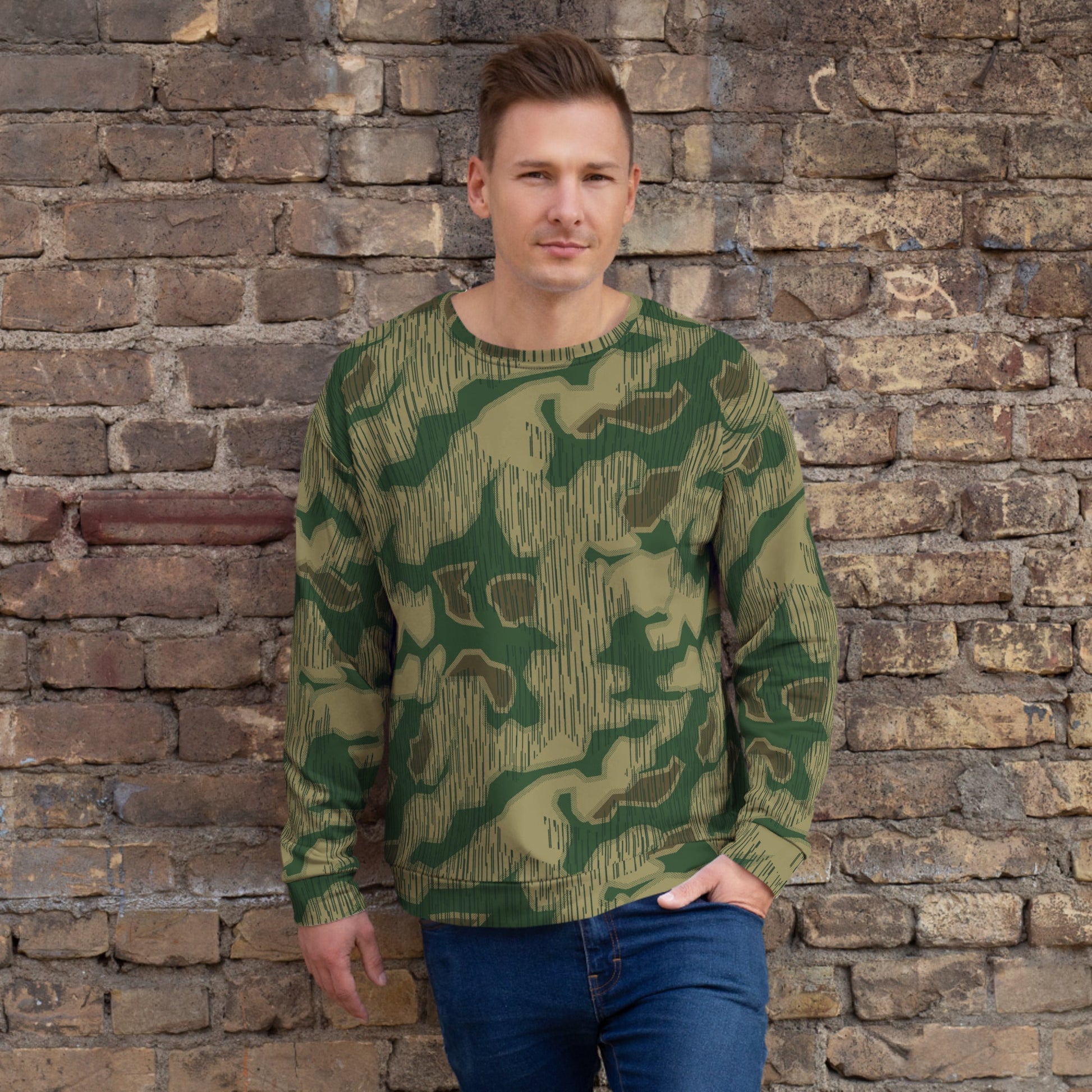 German Sumpfmuster Marsh CAMO Unisex Sweatshirt - XS - Sweatshirts