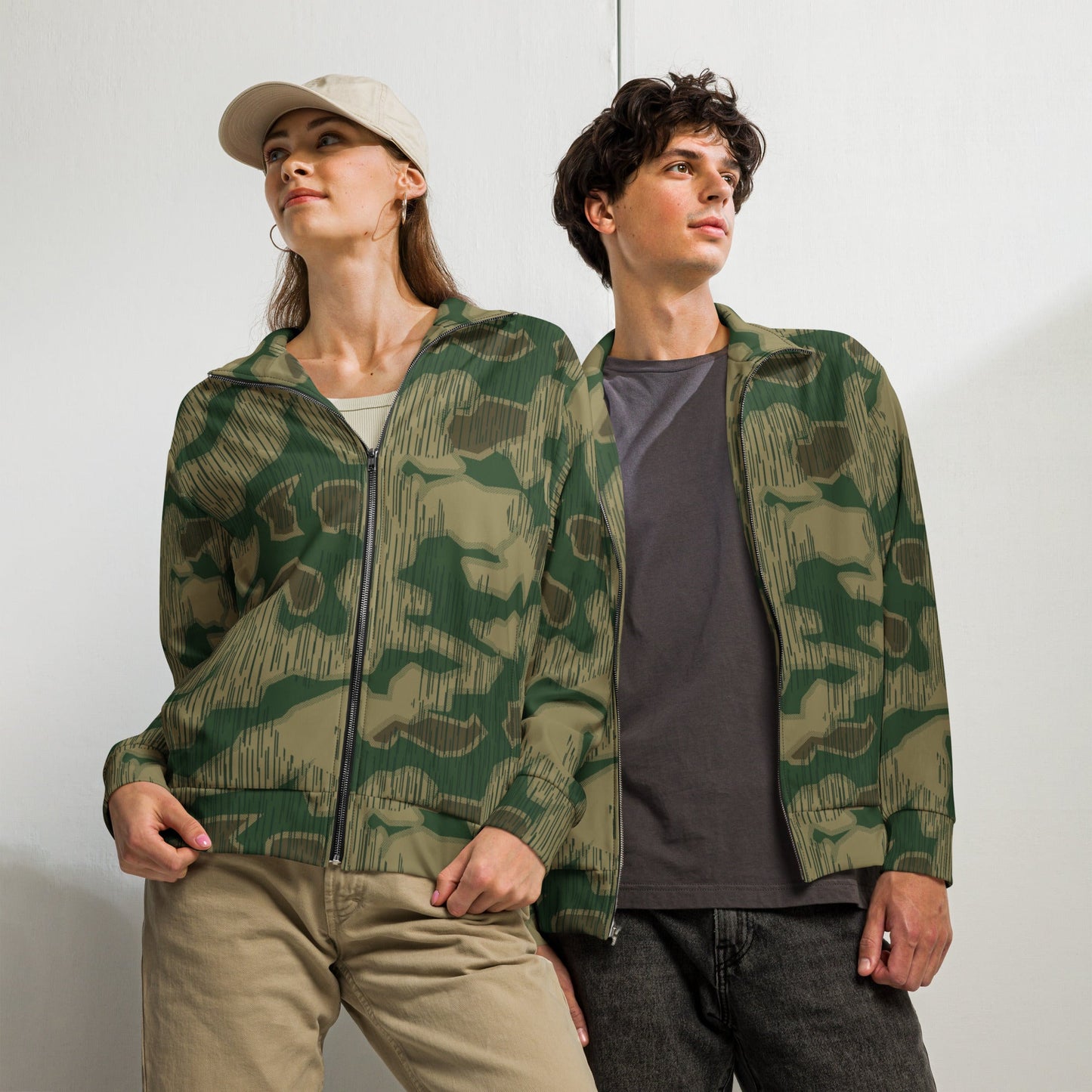 German Sumpfmuster Marsh CAMO Unisex track jacket 2XS Track Jackets