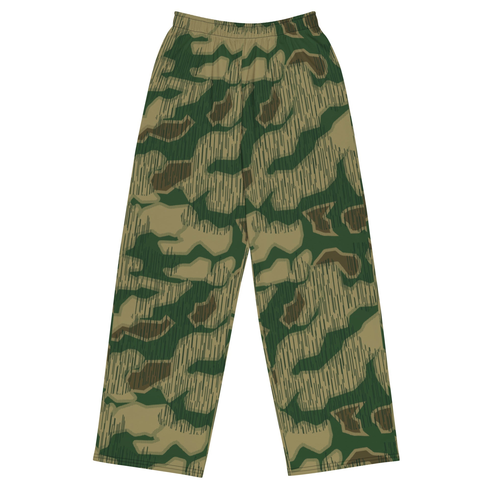 CAMO HQ - German Sumpfmuster Marsh CAMO unisex wide-leg pants